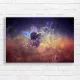 Enchanting Blue Butterfly Floral Canvas Print