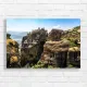 Meteora Monasteries Greece Landscape Canvas Print